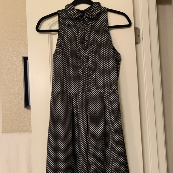 The Limited Polka Dot Black and White Dress size 4 fully lined and lightweight - Picture 1 of 10